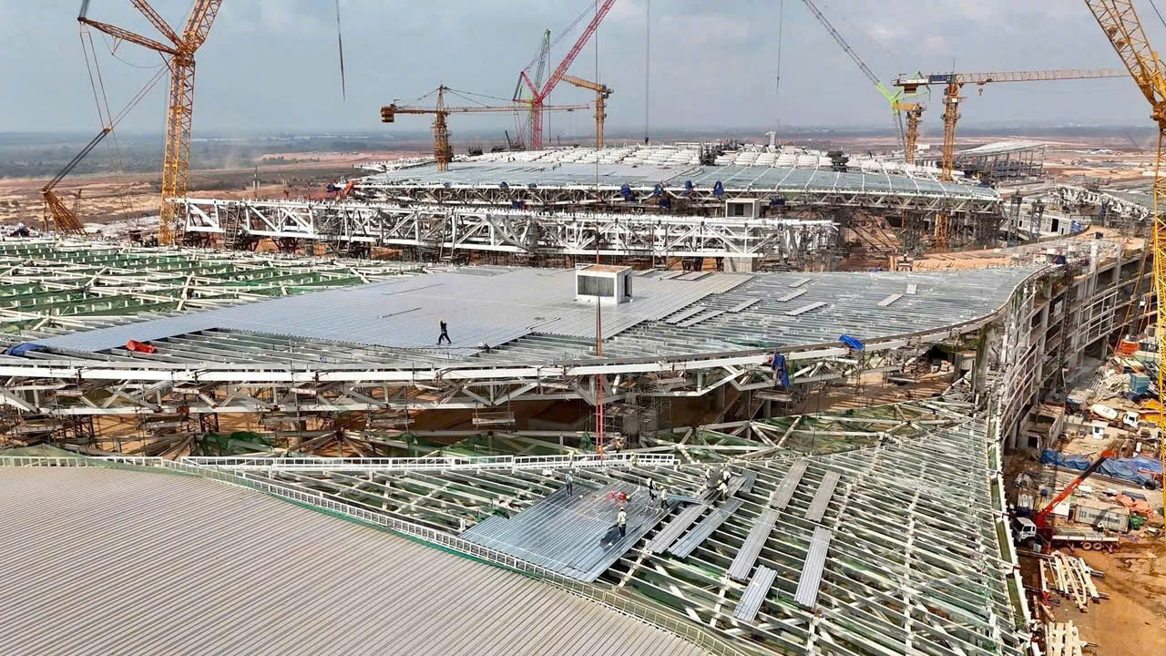 Tiến độ sân bay Long Thành